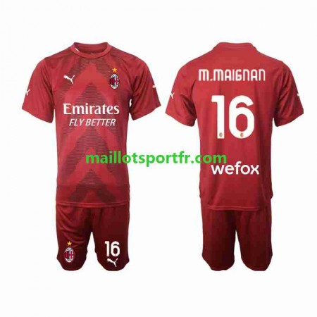 Maillot de Foot AC Milan Mike Maignan 16 Gardien Exterieur 2022/23